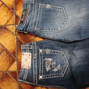Miss Me Skinny Jeans 29 2 Pairs